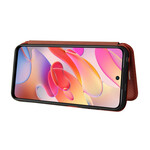 Capa Flip Xiaomi Redmi Note 10 5G / Poco M3 Pro 5G Fibra de Carbono Colorida