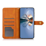 OnePlus Nord 2 5G Capa de duas cores fecho de ouro KHAZNEH