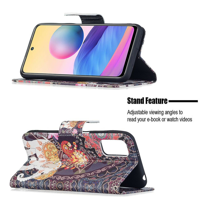 Xiaomi Redmi Note 10 5G / Poco M3 Pro 5G Capa Elefante Indiano Xiaomi Redmi Note 10 5G / Poco M3 Pro 5G Capa Elefante Indiano
