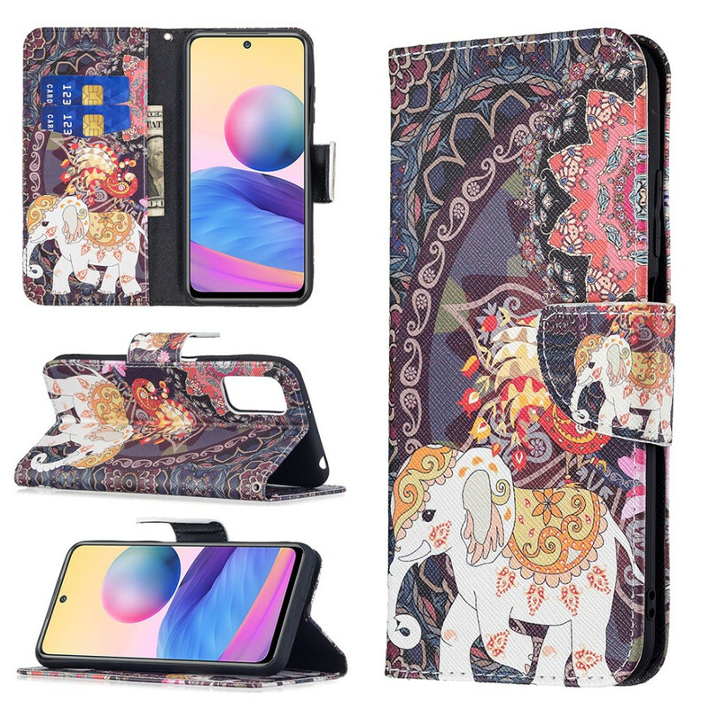 Xiaomi Redmi Note 10 5G / Poco M3 Pro 5G Capa de Elefante Indiano Xiaomi Redmi Note 10 5G / Poco M3 Pro 5G Capa de Elefante Indiano