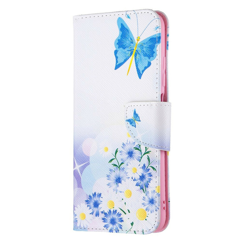 Xiaomi Redmi Note 10 5G / Poco M3 Pro 5G Case Butterflies e Flores