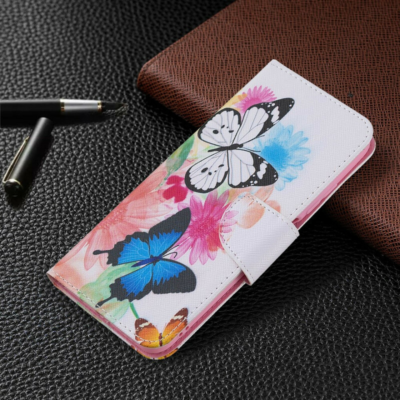 Xiaomi Redmi Note 10 5G / Poco M3 Pro 5G Case Butterflies e Flores