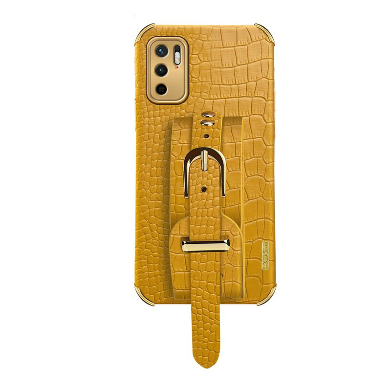 Xiaomi Redmi Note 10 5G / Poco M3 Pro 5G Capa de Pulseira Croco