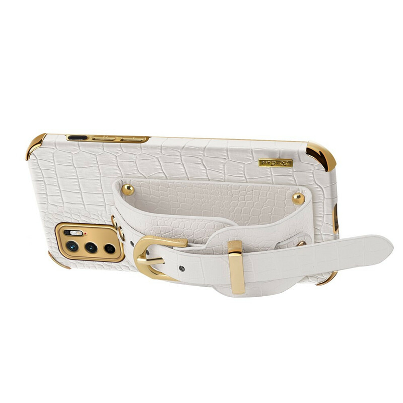 Xiaomi Redmi Note 10 5G / Poco M3 Pro 5G Capa de Pulseira Croco