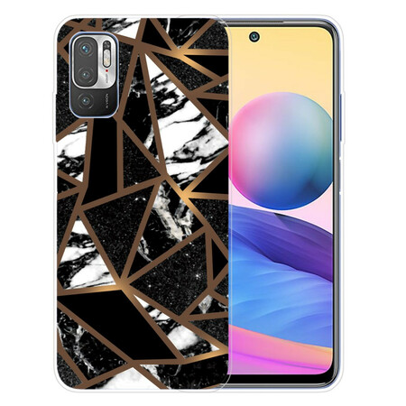 Xiaomi Redmi Note 10 5G / Poco M3 Pro 5G Capa de mármore geométrico