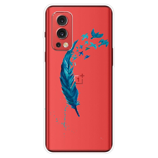 OnePlus Nord 2 5G Case Beautiful Feather