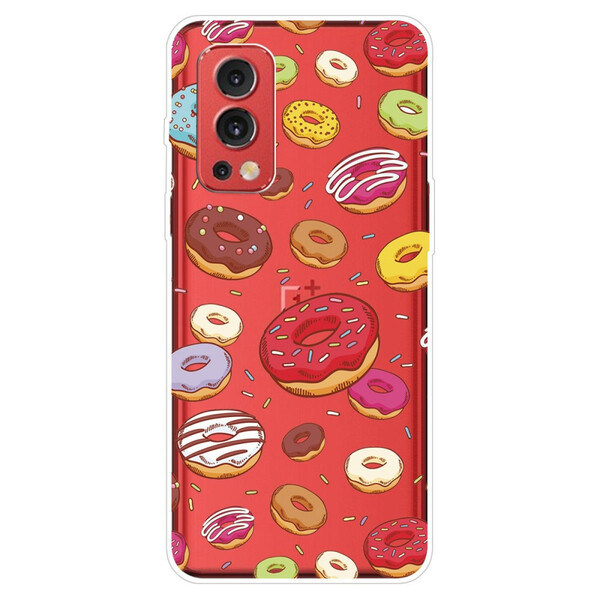 Capa OnePlus Nord 2 5G Love Donuts
