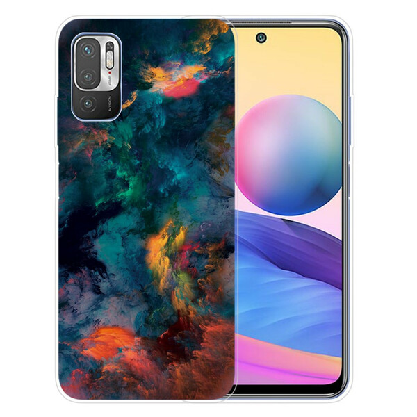 Xiaomi Redmi Note 10 5G / Capa Poco M3 Pro 5G Nuvens Coloridas