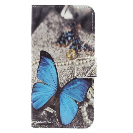 Samsung Galaxy A5 2017 Case Butterfly Blue