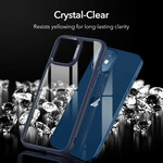 iPhone 12 Mini Case Back de vidro e Borda de Silicone