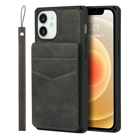 iPhone 12 Mini Capa Multi-Funcional com Cordão
