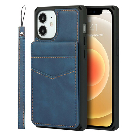 iPhone 12 Mini Capa Multi-Funcional com Cordão