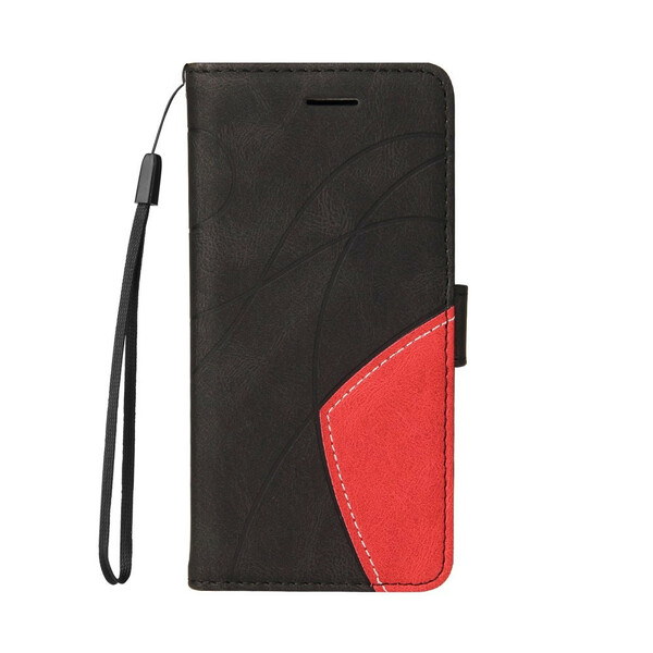 Capa para iPhone 12 Mini Leatherette Bicolour Design