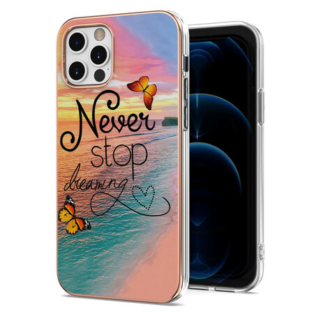 Capa iPhone 12 / 12 Pro Nunca Parou as Borboletas Sonhadoras