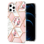Case iPhone 12 / 12 Pro Marbled Floral