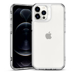 iPhone 12 / 12 Pro Case Glass Back e Borda de Silicone