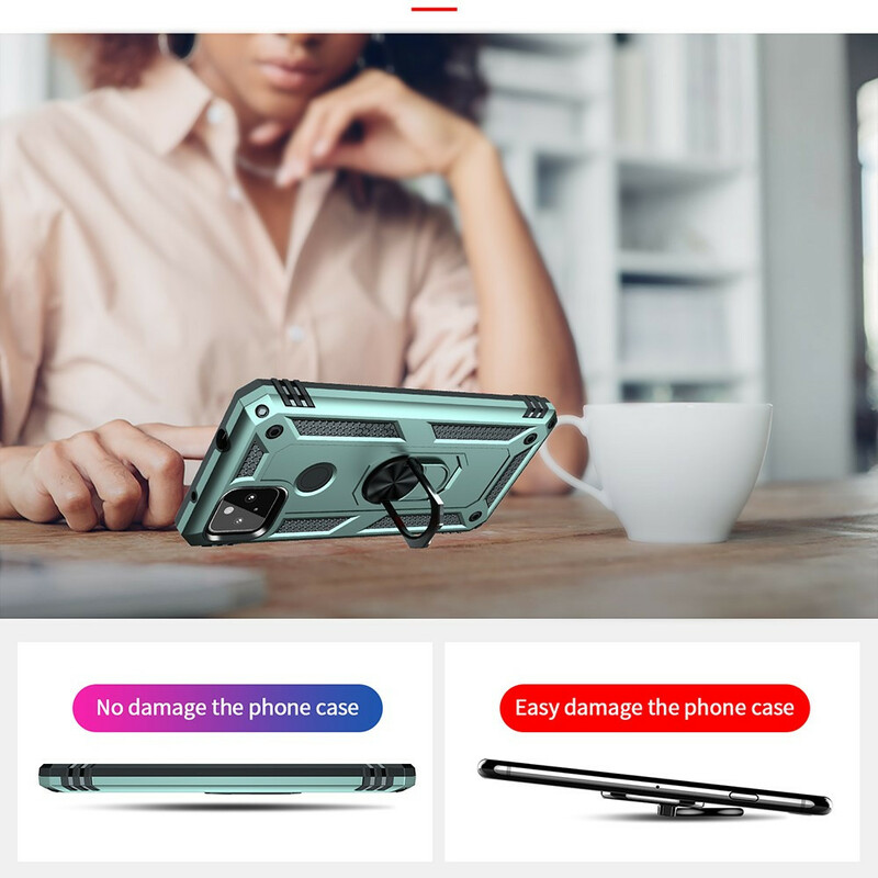 Capa de Anel Premium do Google Pixel 5A 5G