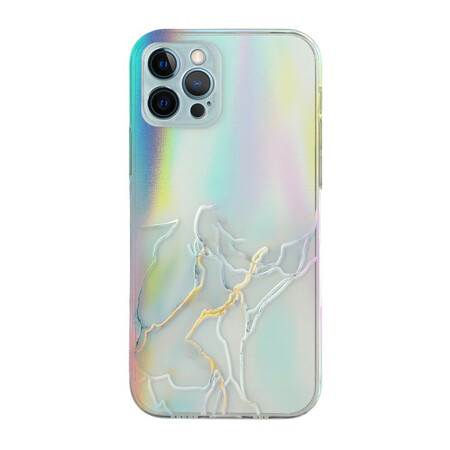 Capa de arte em mármore iPhone 12 Pro