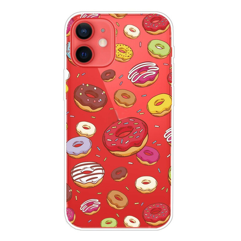 iPhone 13 Mini Capa de Donuts de Amor