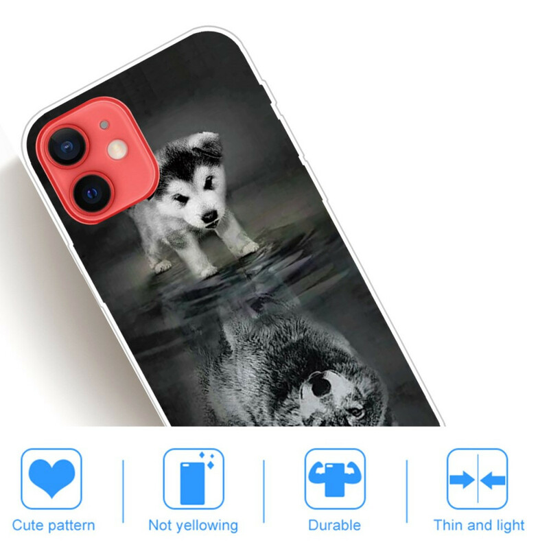 iPhone 13 Mini Capa de sonho de cachorro