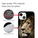 iPhone 13 Mini capa de cabeça de leão
