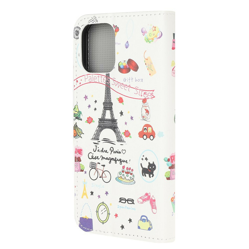 Capa iPhone 13 Mini J'adore Paris