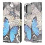 Capa iPhone 13 Mini Butterfly Blue