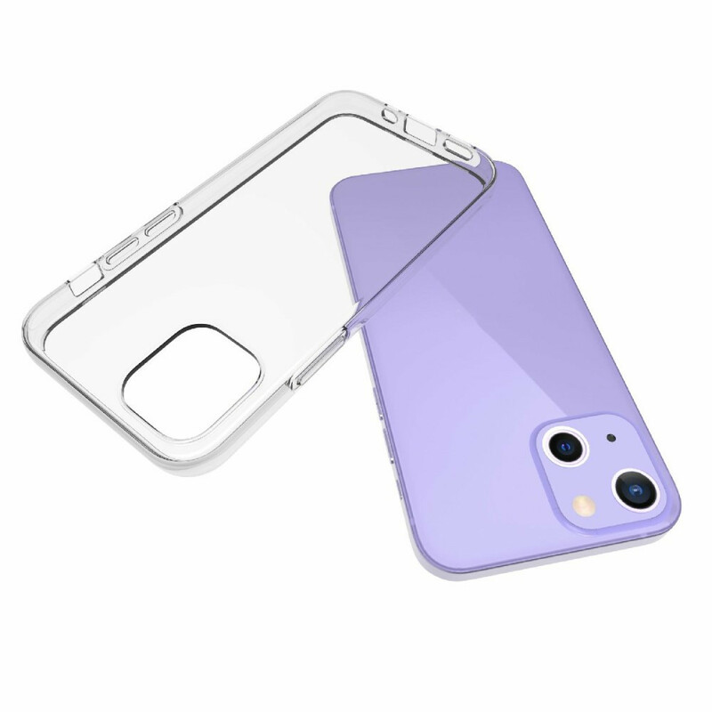 iPhone 13 Mini Capa de Silicone Transparente Premium
