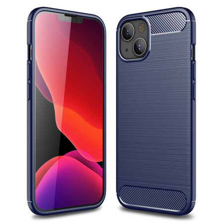 iPhone 13 Mini capa de fibra de carbono escovada