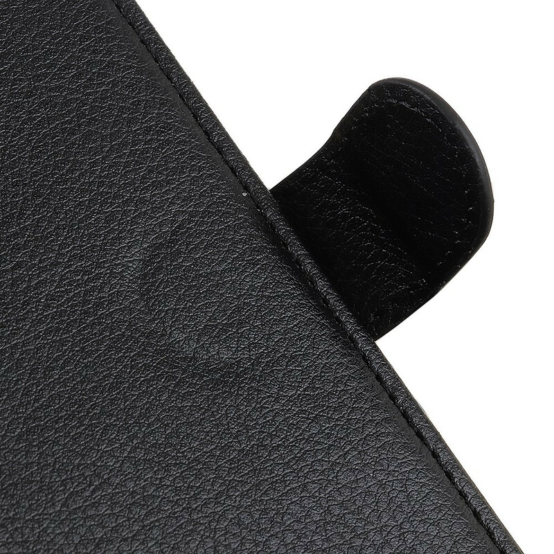 Capa para iPhone 13 Mini Leatherette Litchi Tradicional
