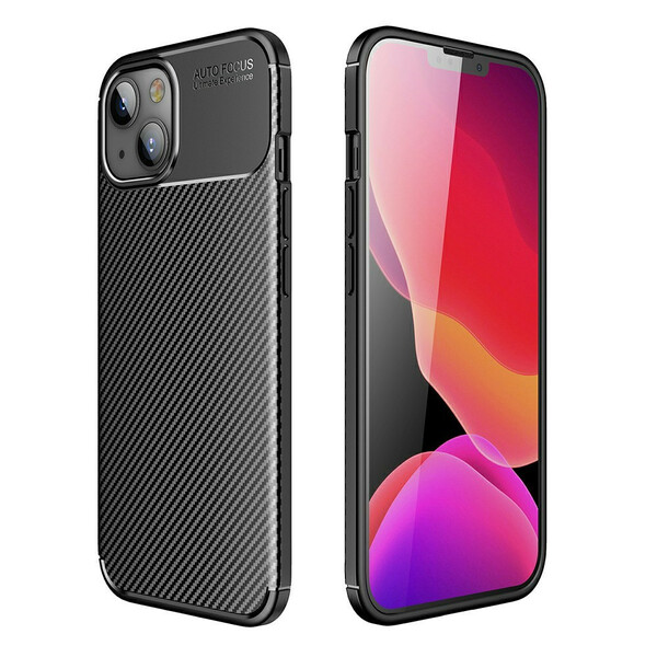 iPhone 13 Mini Capa flexível de fibra de carbono
