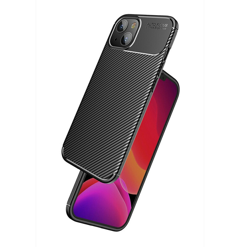iPhone 13 Mini Capa flexível de fibra de carbono