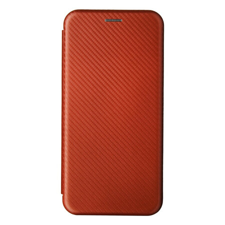 Tampa Flip Cover Google Pixel 6 Silicone Cor de carbono