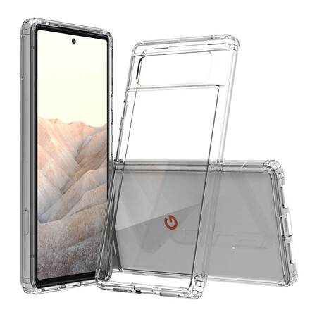 Capa de cartão transparente Google Pixel 6