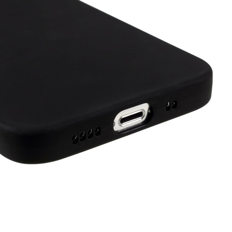 iPhone 13 Mini Capa de Silicone Mat flexível