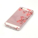 iPhone SE/5/5S Clear Case Flowered Tree