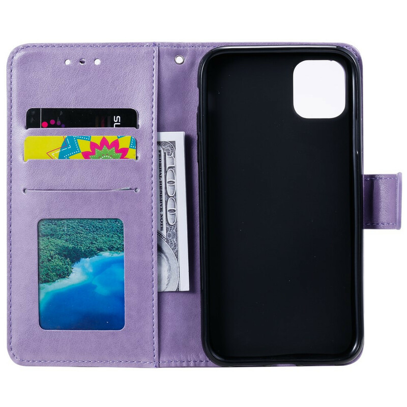 Capa iPhone 13 Mini Mandala Sun