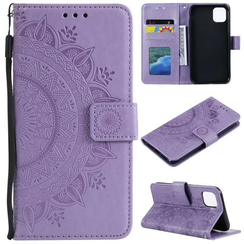 Capa iPhone 13 Mini Mandala Sun