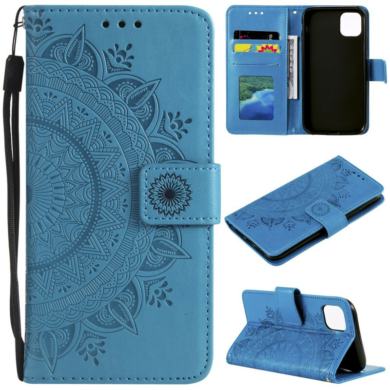 Capa iPhone 13 Mini Mandala Sun