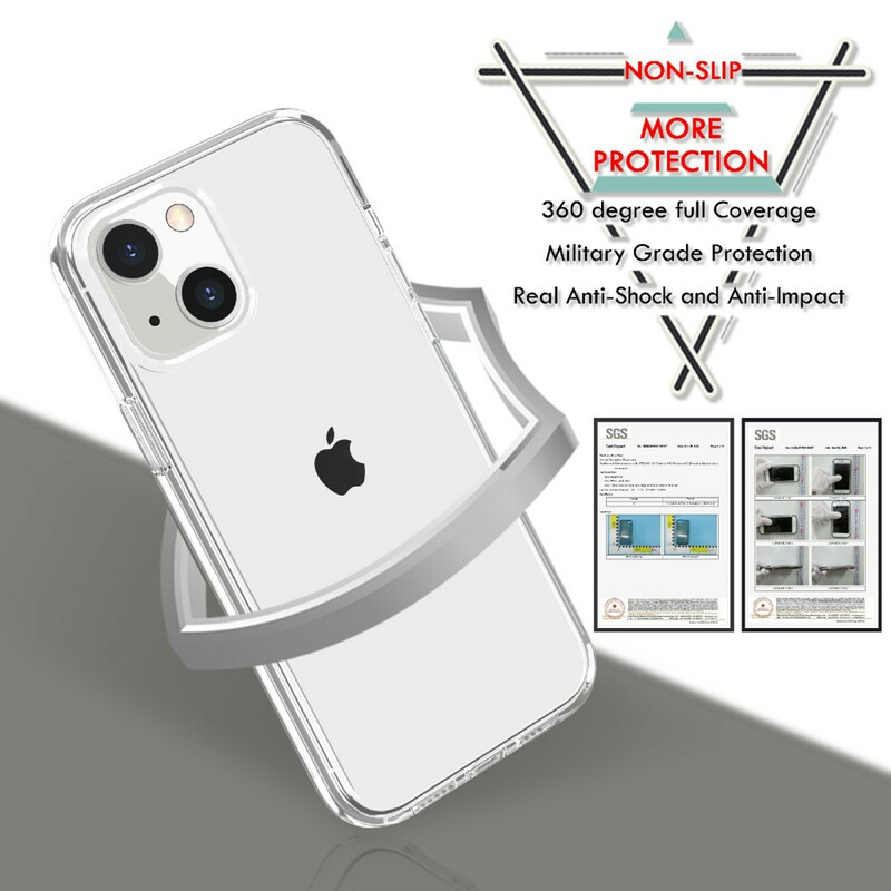iPhone 13 Mini Capa colorido transparente