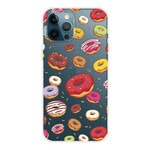 Capa do iPhone 13 Pro Max Love Donuts