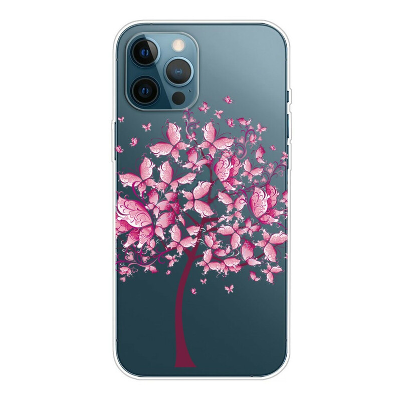 Case iPhone 13 Pro Max Top Tree Pink