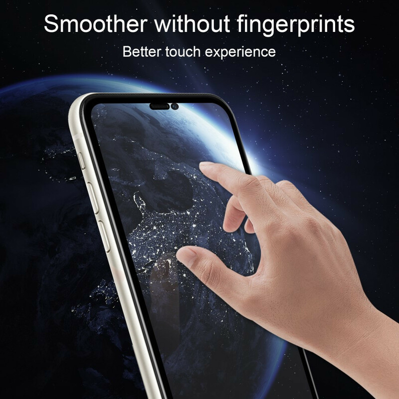 PelÃ­cula pelÃ­cula pelÃ­cula protectoraaa de ecrã de vidro temperado de contorno preto iPhone 13 Mini