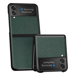 Samsung Galaxy Z Flip 3 5G Capa de Couro Texturizada Samsung Galaxy Z Flip 3 5G Capa de Couro Texturizada