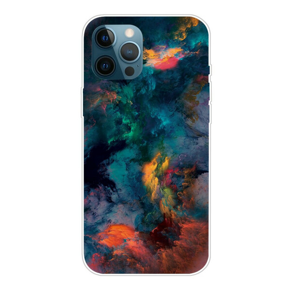 iPhone 13 Pro Case Nuvens Coloridas