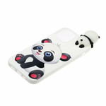 iPhone 13 Capa Pro Cute Panda 3D