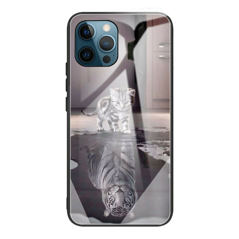 iPhone 13 Pro Case Kitten Dream de vidro temperado