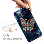 iPhone 13 Pro Max Case Blue Butterflies