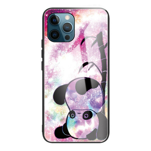 iPhone 13 Pro Case Panda e Bambu de Vidro Temperado