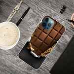 iPhone 13 Pro Máximo de Chocolate em Capa Flexível